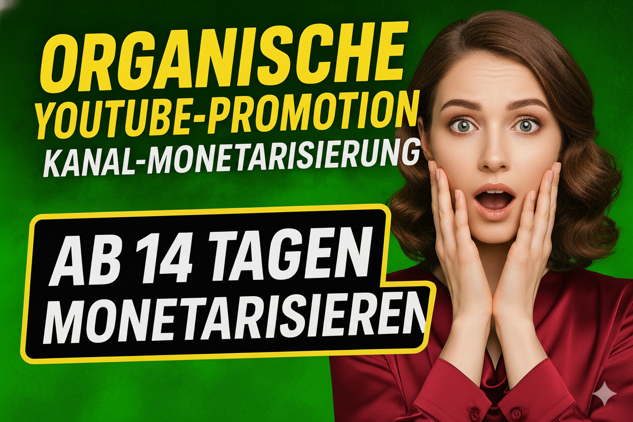 YouTube Wachstum & Monetarisierung – du first
